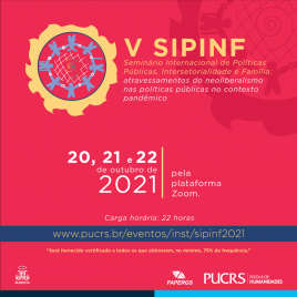 Escola de Saúde Pública (ESP/RS) divulga V Seminário Internacional de Políticas Intersetorialidade e Família (SIPINF)