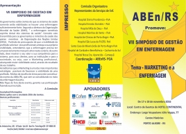 Um dos objetivos do evento é mostrar o valor e a competência do profissional de enfermagem para o sistema, usando o marketing para alcançar a visibilidade social através do resultado de seu trabalho. O Simpósio acontecerá nos dias 17 e 18 de novembro de 2