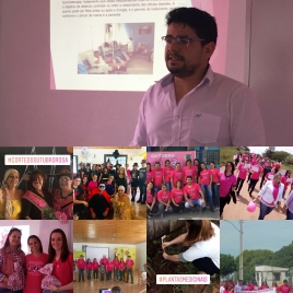 Nuresc da 3ª CRS e da 10ª apoia Municipio de Santa Maria do Sul no “Outubro Rosa” e “Novembro Azul”
