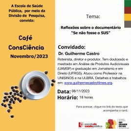 Card Café Consciência - Novembro 2023