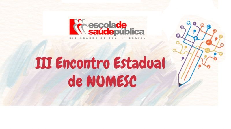Convite III Encontro Estadual NUMESC capa